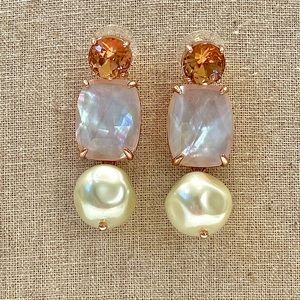 Stella & Dot convertible earrings